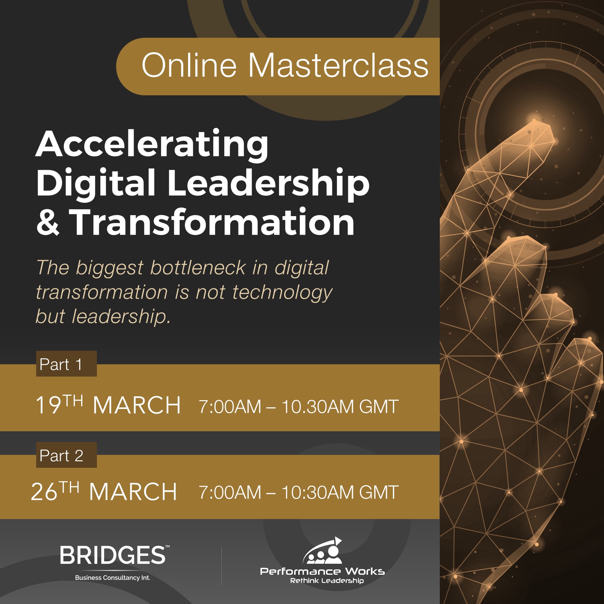 Online Masterclass Digital Leadership Transformation
